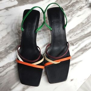Zara multicolor shoes Size 8